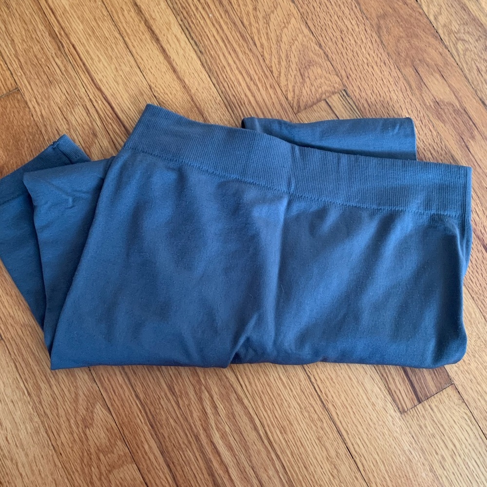 Gray fleece lined leggings